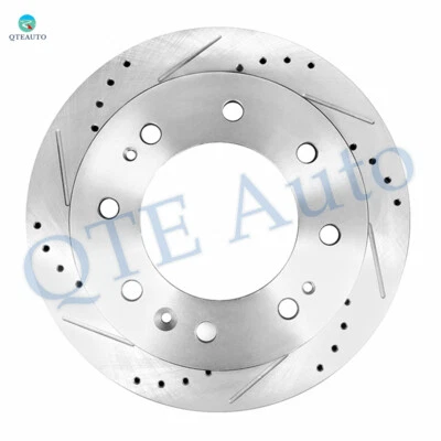 Rotores de freno perforados delanteros derechos 355 mm para Chevrolet Silverado 3500 HD 2011-2018 Foto 1 de 4