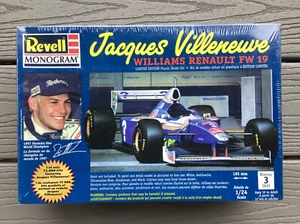 REVELL 1/24 JACQUES VILLENEUVE WILLIAMS RENAULT FW-19 #3 F1 RACE CAR 85-7210 F/S - Picture 1 of 22