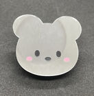❤️ Cute Mirror Bear phone socket holder stand out finger grip iPhone Samsung