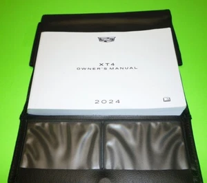 2024 CADILLAC XT4 OWNERS MANUAL SET GUIDE +case 24 LUXURY PREMIUM SPORT - Picture 1 of 1