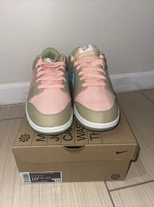 Nike Dunk Low Sun Club-Arctic Orange Sanded Gold Size 10.5 Brand New - Picture 1 of 3