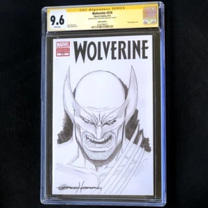 Wolverine #310 (2012) ๐ฅ CGC 9.6 SS ๐ฅ ORIGINAL SKETCH by GREG HORN! Comic - Picture 1 of 6