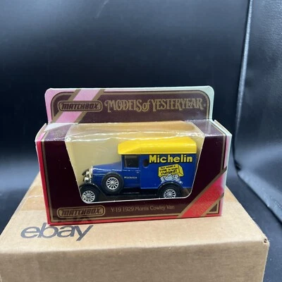 Matchbox Models of Yesteryear Y19 1/39 Michelin 1929 Morris Cowley Van NOS - Image 1 of 4