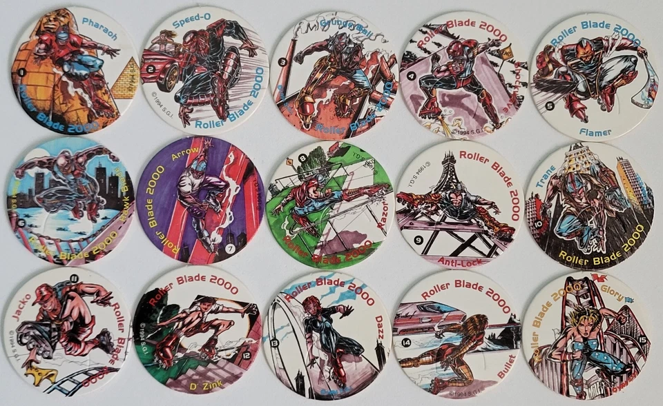Complete Pog Set 1994 SGI * Roller Blade 2000 * S-34 - Image 1 of 1