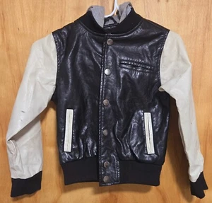 URBAN REPUBLIC LEATHER JACKET BOYS - Picture 1 of 4