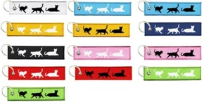 Portachiavi portachiavi gatto - Foto 1 di 14