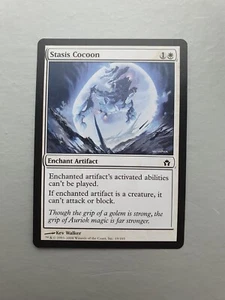 Stasis Cocoon , MTG Fifth Dawn (2004). Common White Enchantment NM - Picture 1 of 2