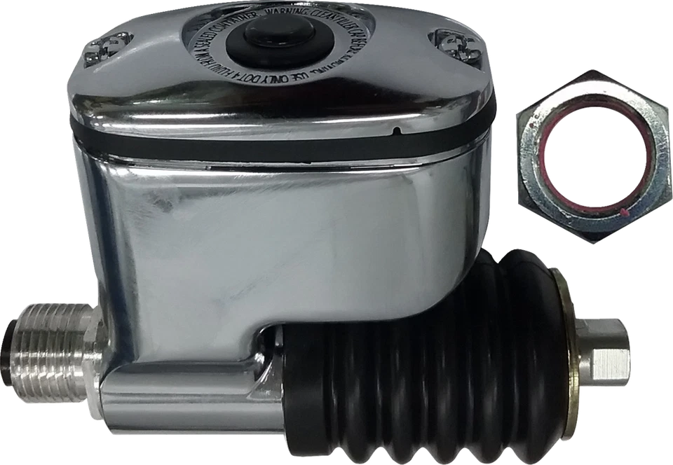 06-17 Harley Street Bob Drag Specialties 1731-0744 Rear Brake Master Cylinder - Image 1 of 1