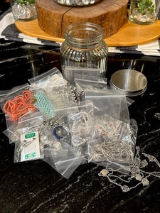 Mystery Jewelry Vase Jar Guaranteed 20 Pieces Photos of the one you will Get! - Picture 1 of 8