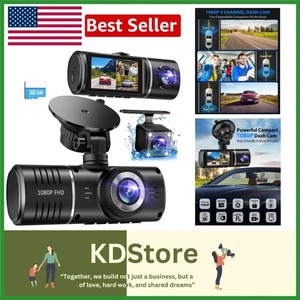 Modernste 1080P Auto Armaturenbrett Kamera - Front, Heck & Kabine mit HDR Technologie - Bild 1 von 5