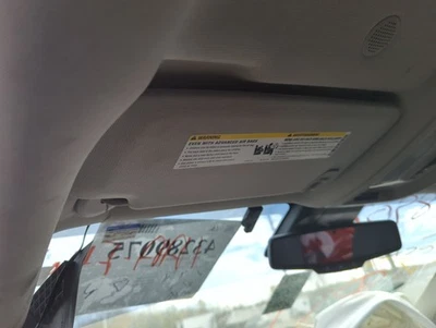 Viseira solar driver terreno 2010-2017 GMC espelho visor solar esquerdo NQ3VV - Imagem 1 de 4