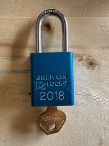 American Lock S1100 Blue Color--(k) 6 pin - Picture 1 of 1