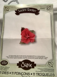 Susan's Garden Sizzix Thinlets Set 11 Dies HIBISCUS. - Picture 1 of 4