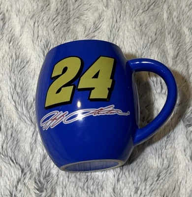 Taza NASCAR 24 Jeff Gordon Palmer Doble Crujiente 18oz Autógrafo Foto 1 de 4