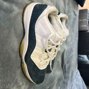 AUTENTICADO Nike Air Jordan 11 LE Piel de Serpiente Zapatos Tenis CD6846-102 Hombres 9.5 - Imagen 1 de 13