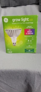 GE Grow Light LED Bulb PAR38 Balanced Spectrum for Seeds & Greens | 32W Non-Dimm - Picture 1 of 6