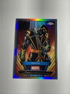 Tarjeta de cómic refractor Ronin #MA-30 2025 Topps cromada Marvel Anniversaries - Imagen 1 de 10