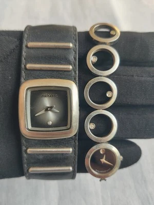 Lot of 2 Women's Watches Movado 84.A1.1811 (ETA)+Nixon Duchess For Parts/Rapair - Image 1 of 4