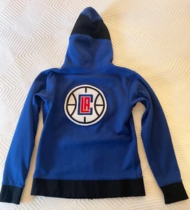 LA Clippers NBA Kids Nike Showtime Therma Flex Full-Zip Hoodie Size S - Picture 1 of 14