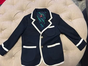 Rowing Blazer Navy Blue Preppy Youth Boys 3T Target Kids Jacket - Picture 1 of 3