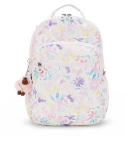 Kipling Seoul Large Printed 15" Laptop Backpack - Picture 1 of 5