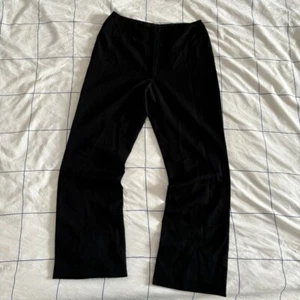 Chanel Y2K Black Wool Trousers | 100% Silk Lined | FR 40 - Picture 1 of 7