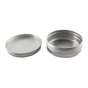 1PC Aluminum Tin Cans Lip Balm Containers Aluminium Cosmetic Tins Alumimum Box