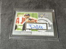 Phil Hughes 2005 Just Minors Just Autographs Silver Auto 28/100