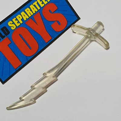 Vtg Transformers G2 Sizzle SWORD original Laser Rod clear weapon accessory part - Image 1 of 4