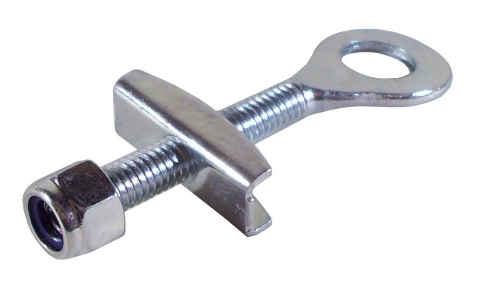 1x BIKE CHAIN TENSIONER 10MM ADJUSTER BMX FIXIE SINGLESPEED CYCLE BOLT SCREW PIN - Image 1 of 1