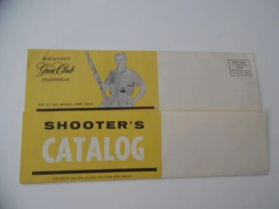 1964 Bob Allen's Gun Club Sportswear Catalog Hunting Shooting Clothes Vintage VG - Image 1 of 4