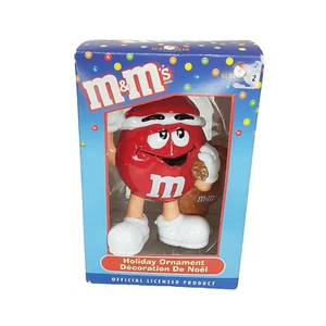 M&M Kurt Adler Ornament rot Nikolaus Geschenksack Weihnachten Urlaub - Bild 1 von 2