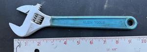 Klein Tools Adjustable Wrench Crescent 10” USA Made - Picture 1 of 5