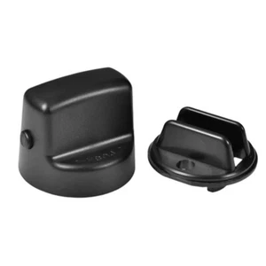 Black Ignition Key Knob For Mitsubishi Outlander 2007-2013/Lancer 2008-2017 - Picture 1 of 10