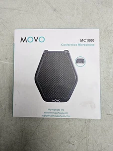 MOVO Portable USB Conferencing Microphone Model: MC1000 Tested Works Used In Box - Picture 1 of 4