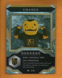 Chance - Vegas Golden Knights 2021-22 Upper Deck MVP Hockey Mascot Gaming M-28 - Picture 1 of 1