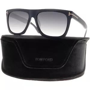 Tom Ford Sonnenbrille "Morgan" FT0513 02D schwarz rauchfarbene Gläser polarisiert Unisex - Bild 1 von 8