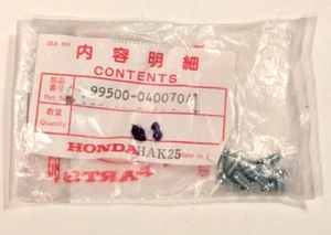 Tornillos de arranque Honda FZR600 YZF600 # 99500-040070A (cantidad. 8 ) - Imagen 1 de 1