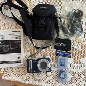 CAMERA, PANASONIC, LUMIX DMC TZ5, 9.1MP DIGITAL CAMERA 1OX. TESTED-WORKING. - Picture 1 of 8