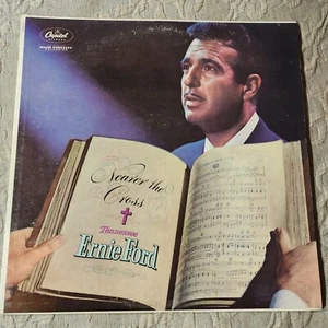 Tennessee Ernie Ford Nearer The Cross Vinyl Lp Record Gospel - Foto 1 di 2
