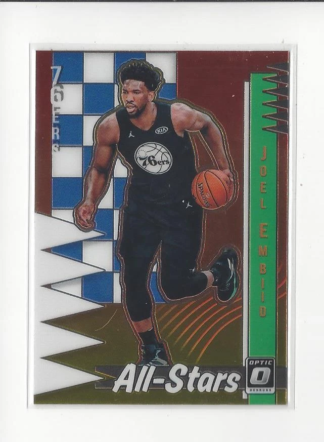2018-19 Donruss Optic All Stars #15 Joel Embiid 76ers - Image 1 of 1