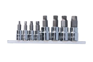 Damaged Bolts Screw Extractor Remover Socket Bit Set Allen Hex Drive 3-10mm - Picture 1 of 6