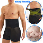 Slimming Mens Compression Boxer Tummy Body Shaper Shorts Underwear Waist Trainer