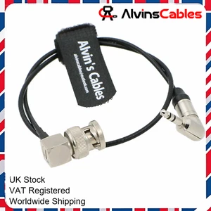 Alvin's Cables for CCTV DVR Camera BNC To 3.5mm TRS Timecode SYNC Tentacle 50cm - Picture 1 of 8