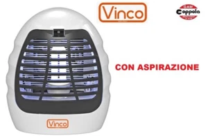 ZANZARIERA ELETTRICA CON VENTOLA ASPIRAZIONE LAMP. 9 WATT ATTINICO VINCO 20212 - Foto 1 di 3