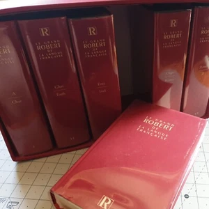 Le Grand Robert De La Langue Française 2001 6 Volumes BoxSet HB French Books - Picture 1 of 12