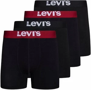 Paquete de 4 calzoncillos boxer elásticos transpirables para hombre Levi's - Imagen 1 de 14