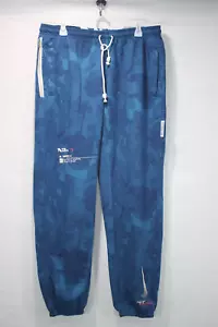 Pantalone basket uomo Nike Dry-Fit edizione standard stampa floreale blu taglia XL - Foto 1 di 10