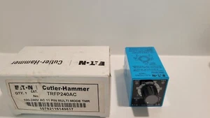 Eaton - Cutler Hammer TRFP240AC Electronic Timer 100-240VAC 11 Pin - Picture 1 of 7