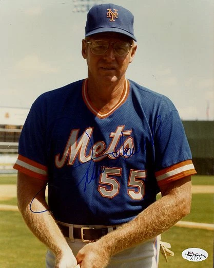 Frank Howard Mets Signed Jsa Cert Sticker Authentic Autograph - Image 1 of 1